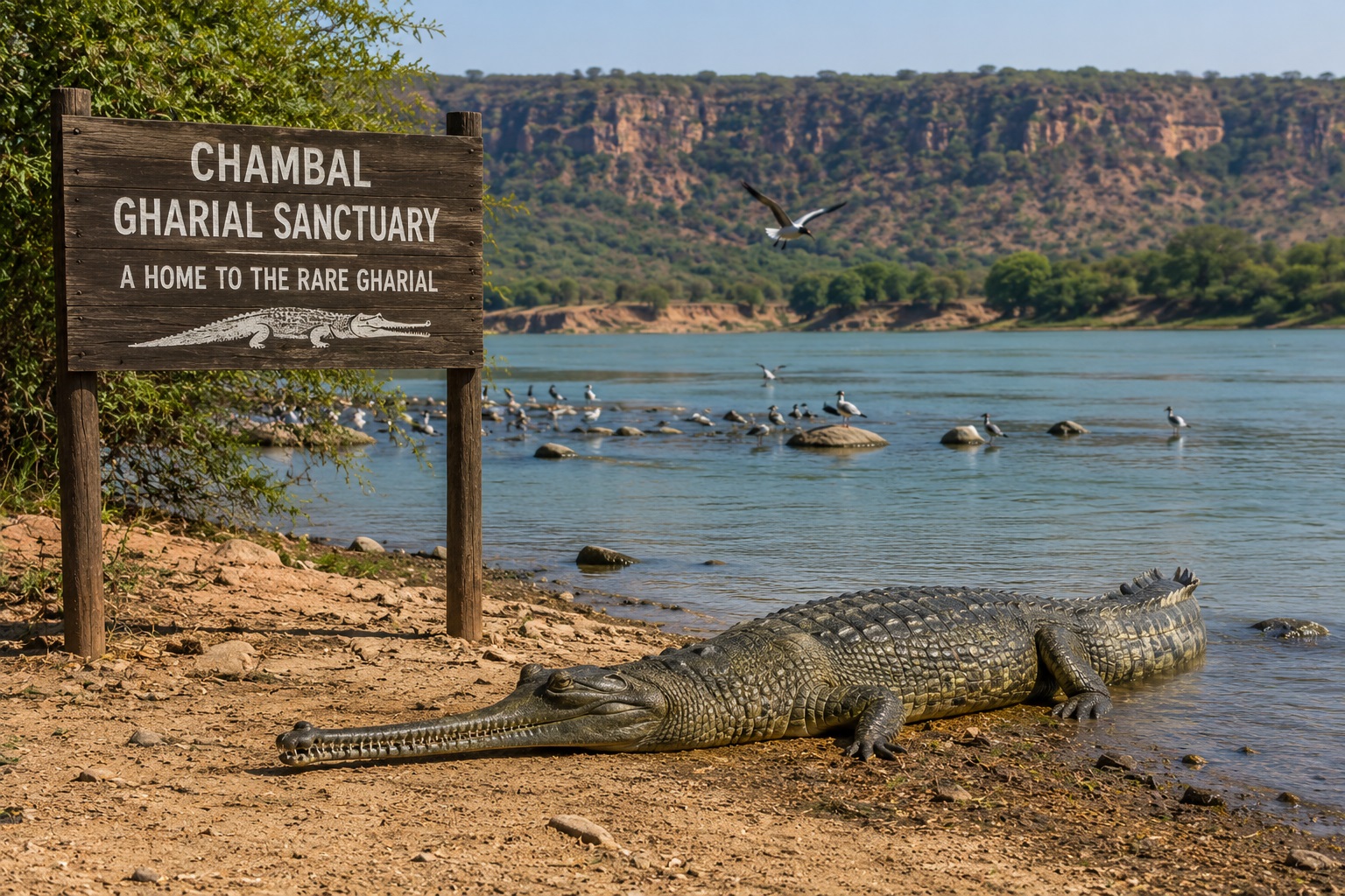 Chambal Gharial Sanctuary