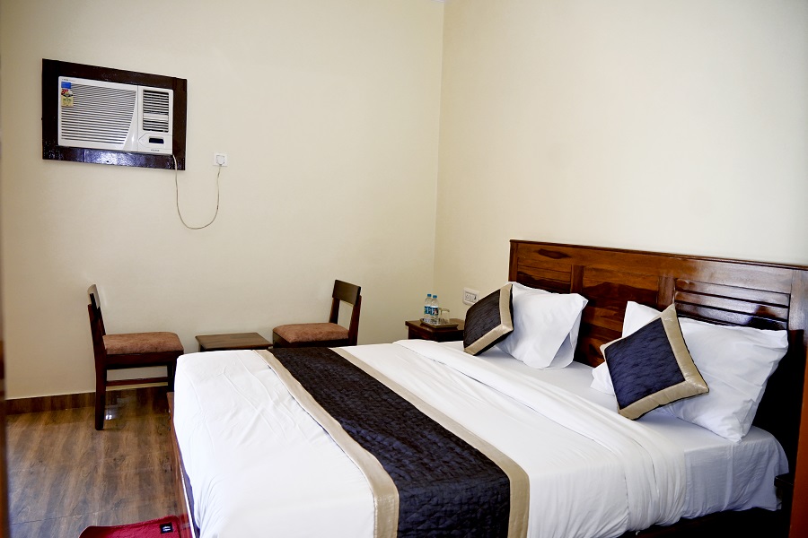 Hotel room at The Moti Mahal Hotel in Ranthambore
