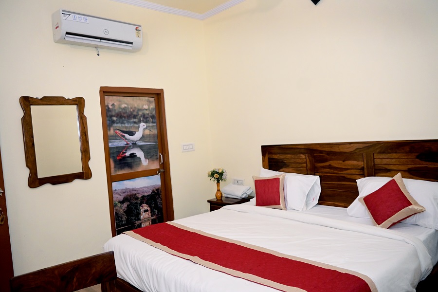 Guest house room at The Moti Mahal Guest House Ranthambore