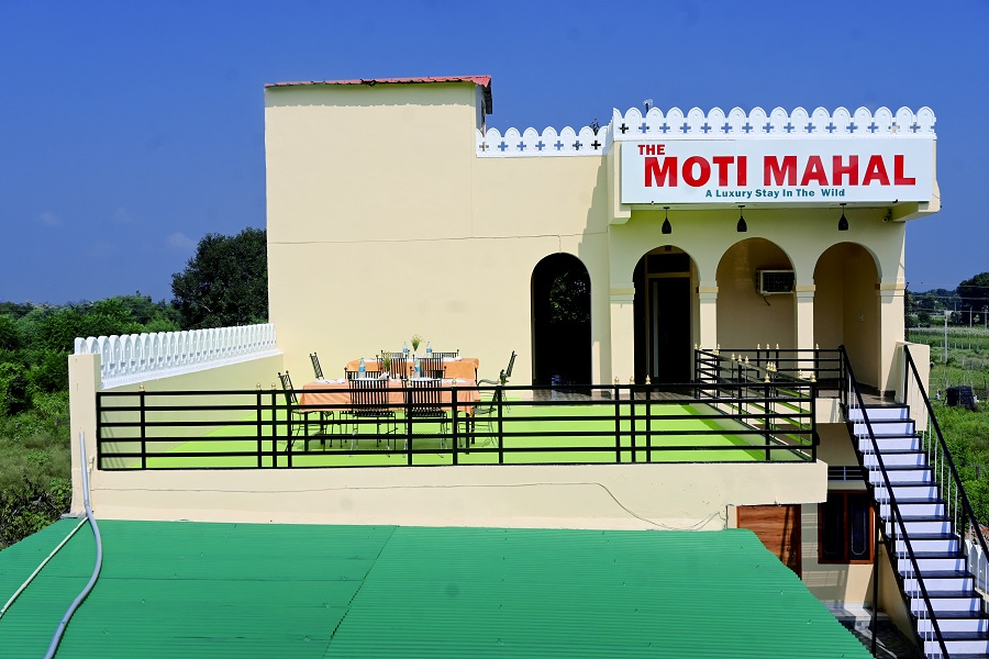 The Moti Mahal Hotel property in Ranthambore