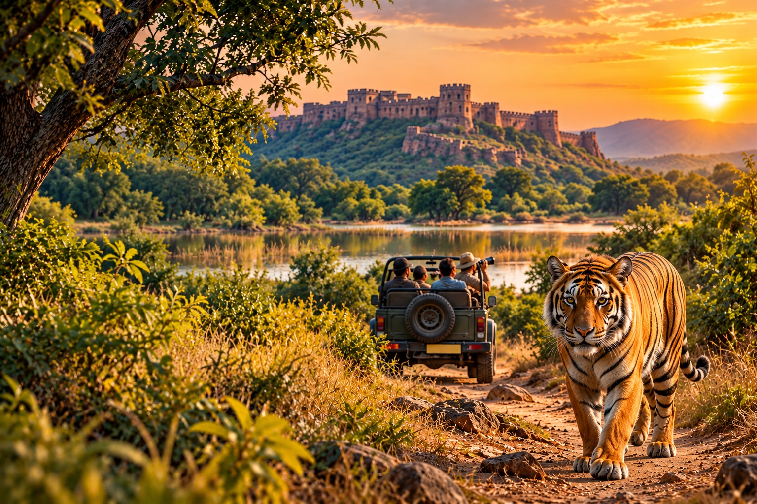Ranthambore tiger safari and wildlife experience