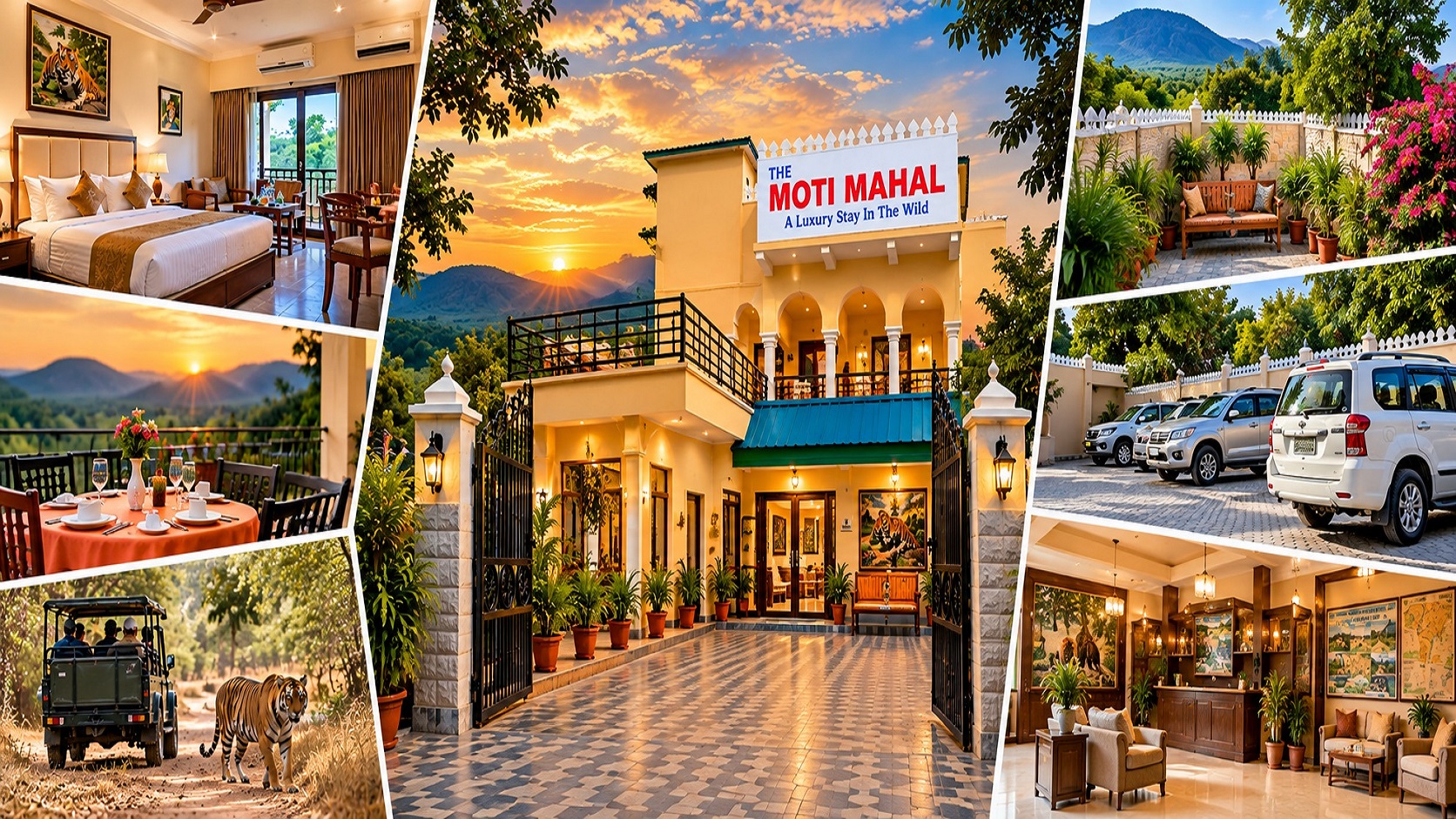 The Moti Mahal Hotel and Guest House in Ranthambore